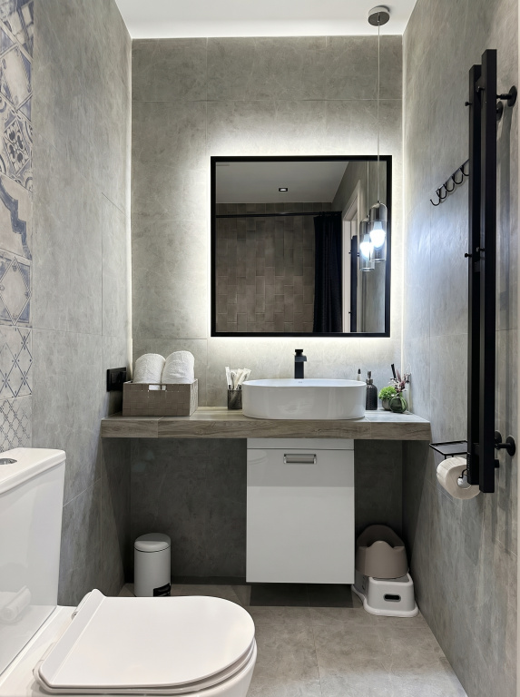 Квартира Top Rooms: Евротрешка на Острове Мечты у метро Технопарк