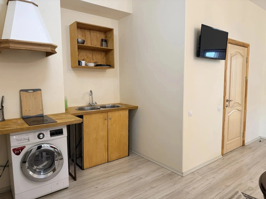 Квартира студия, 40 кв. м, 1 кровать