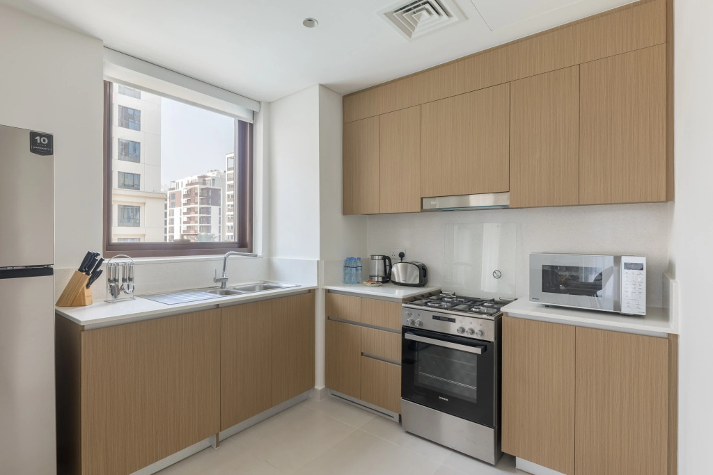Апартаменты Premium White And Beige 3BR in Surf 2