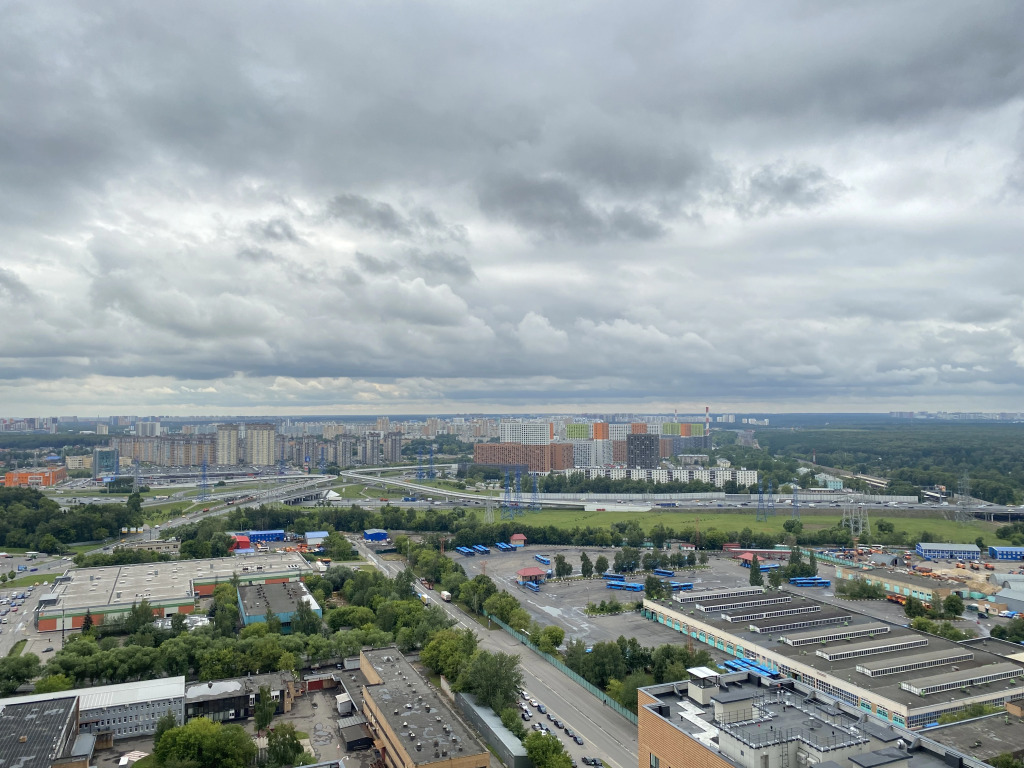 Квартира Светлая Видовая Студия у Метро Озерная