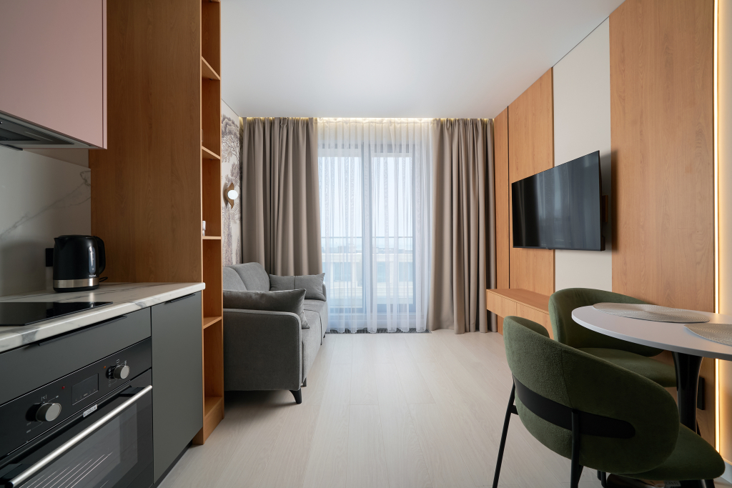 Апартаменты Стандарт двухкомнатный Sea View 5 корпус