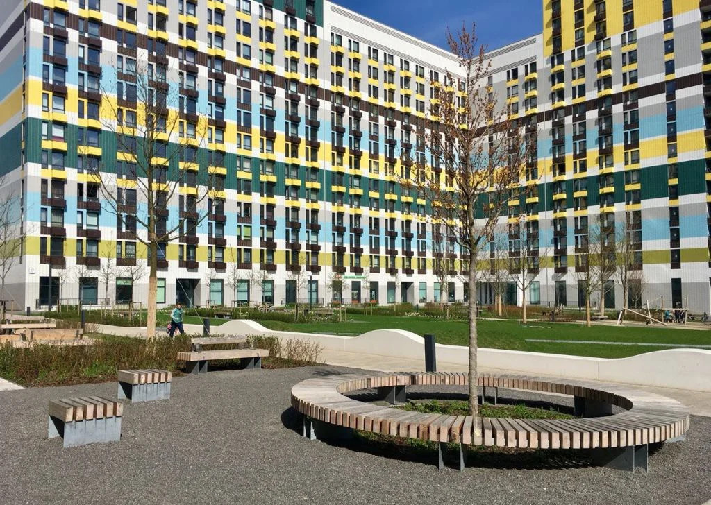 Квартира двухкомнатная ЛайлаТов в новом ЖК на метро Аннино