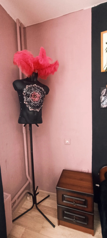Квартира Черно Розовая Студия
