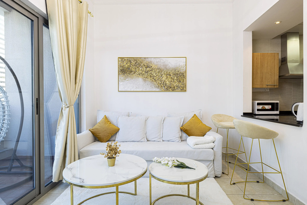 Квартира Luxury and spacious full Marina view