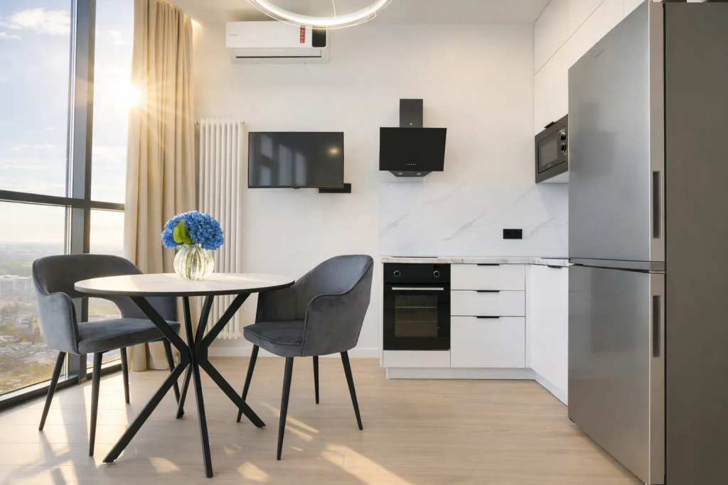 Квартира Просторная Cтудия у Южного рынка — Liberty Sity Apartments