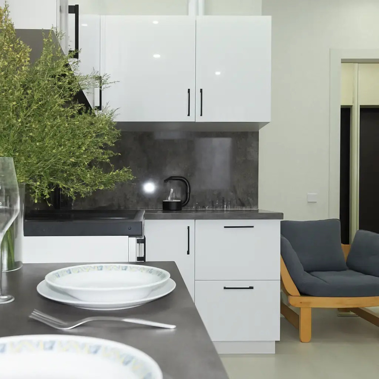 Квартира студия 37,8 м2 Прованс