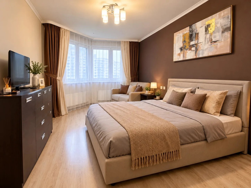 Квартира Bestflat24 с панорамным балконом