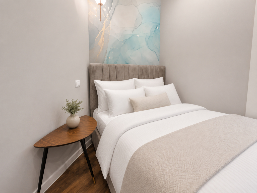Апартаменты 1к. квартира 45м² с видом на озеро Кабан