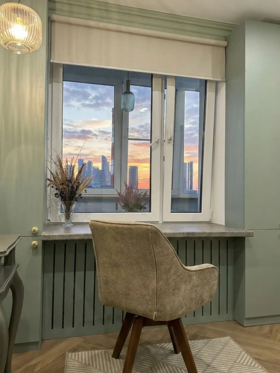 Квартира Top Rooms: Евродвушка на Саввинской набережной с видом на Москва Сити