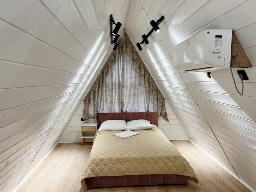 Частный дом A-Frame Пучки