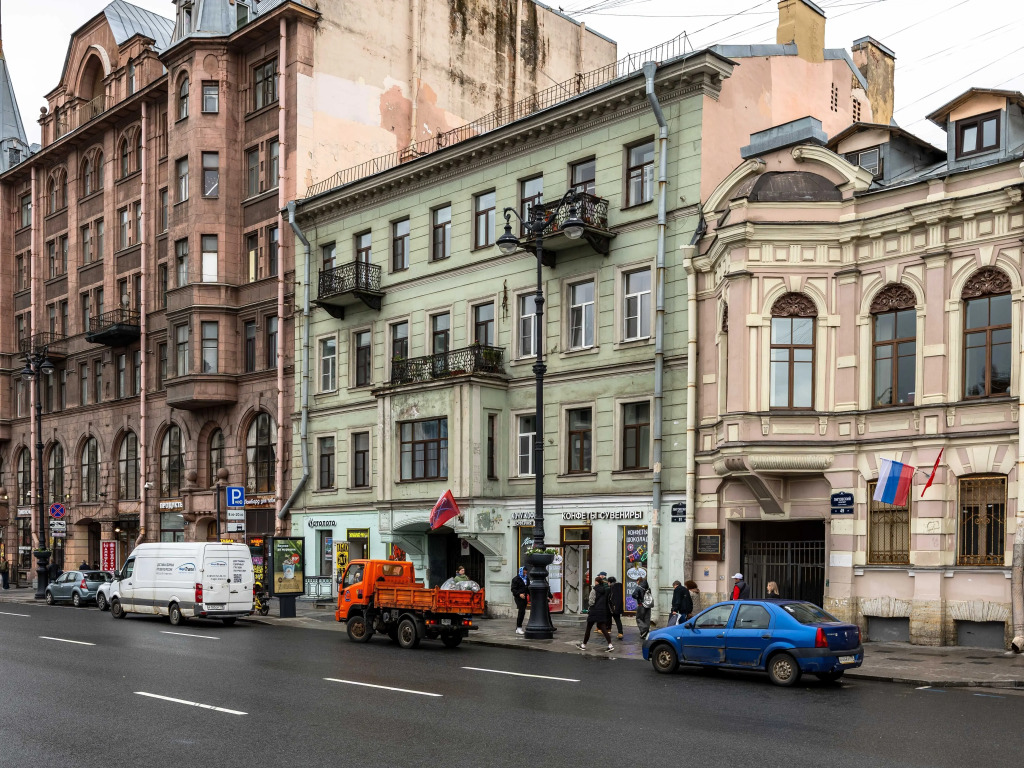 Квартира Уютная Студия на Лиговском Проспекте с Совершенно Новым Ремонтом