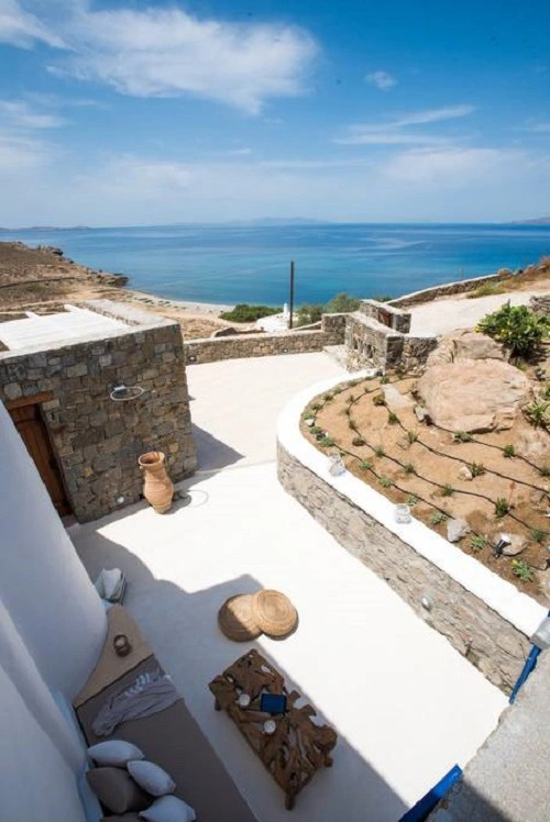 Апартаменты Gorgeous Studio In Cycladic Architecture Overlooking The Aegean