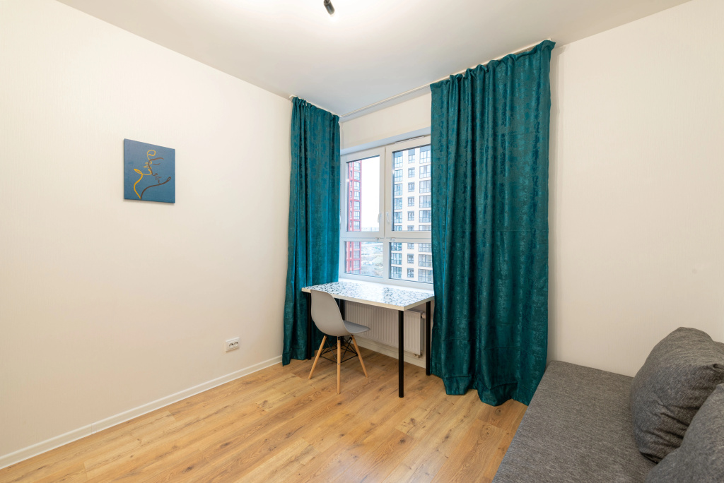 Квартира Евро 2-х комнатная 45,7 м² 3 кровати