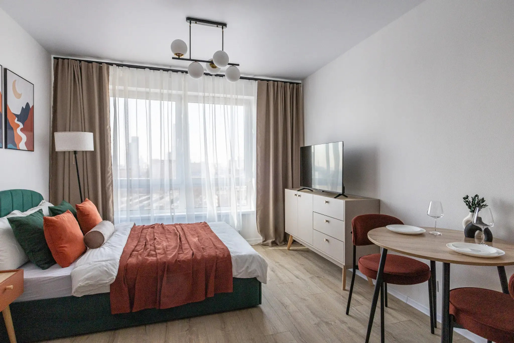 Апартаменты Smart Lofts Terra 7 мин до метро Бутырская