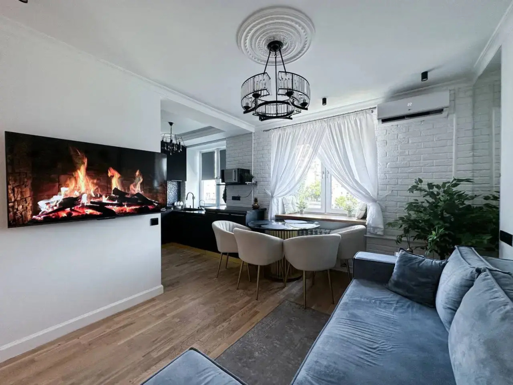 Квартира Top Rooms: Эксклюзивная евротрешка на Таганской