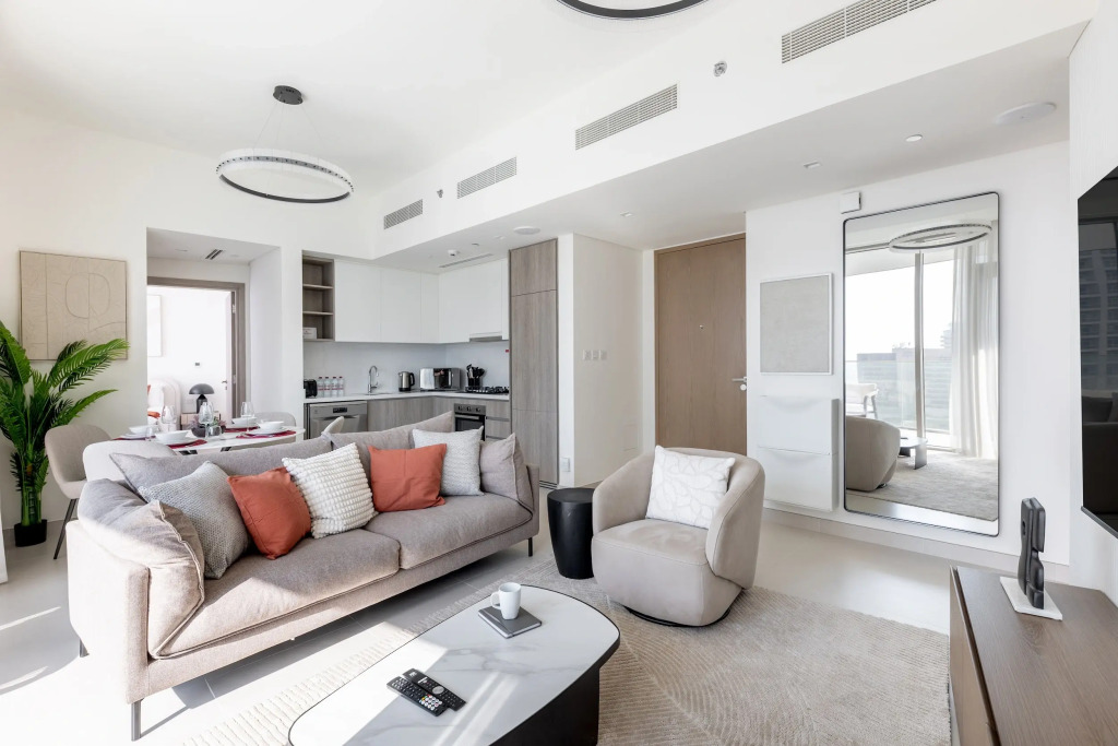 Апартаменты 2BR in LIV Marina Balcony with Partial Sea View