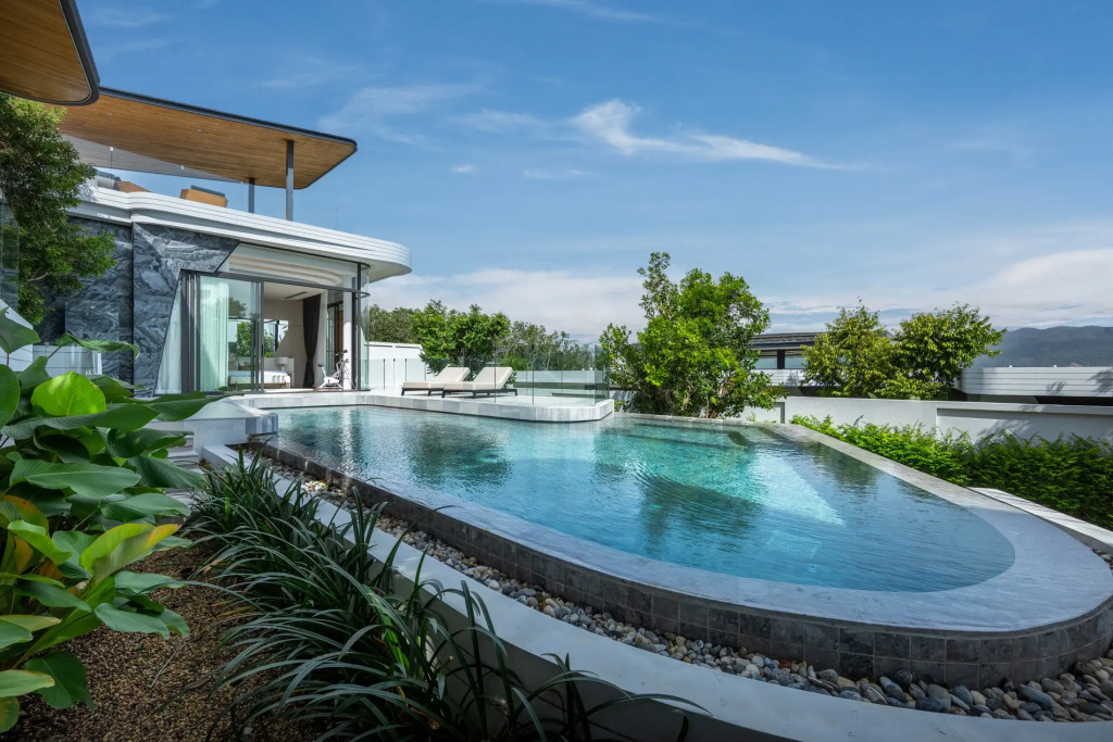 Вилла Zavaya 360 view luxury retreat with pool