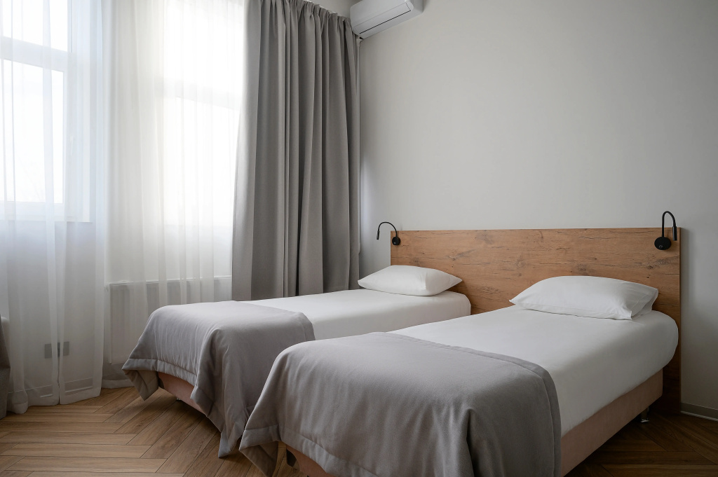 Студия Comfort Дуплекс с видом на город
