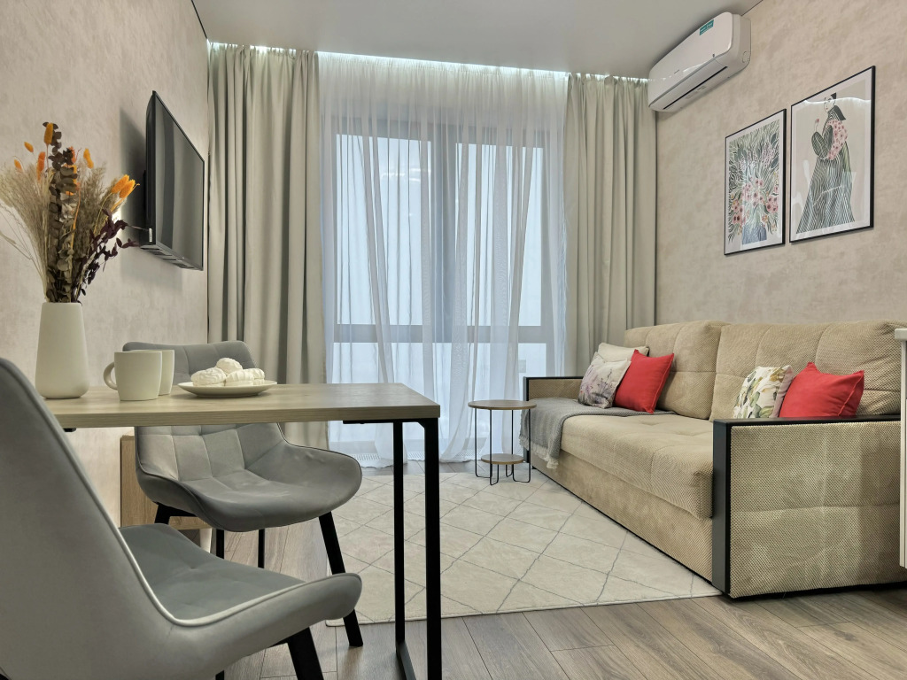 Квартира 2к квартира в ЖК Discovery Park 42м 2 кровати