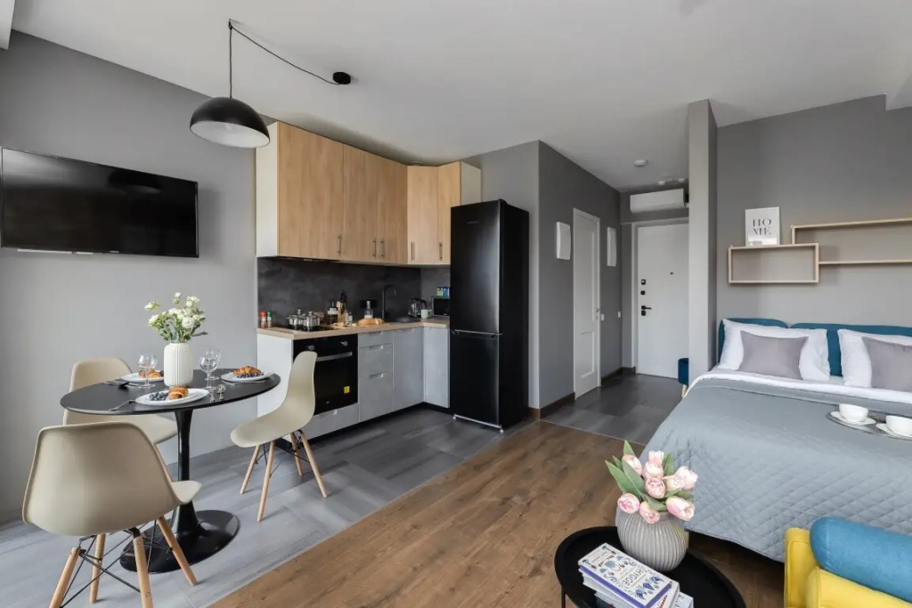 Апартаменты SMART LOFTS | Megapolis на 4 гостя в 1 мин от м Дмитровская в ЖК бизнес-класса