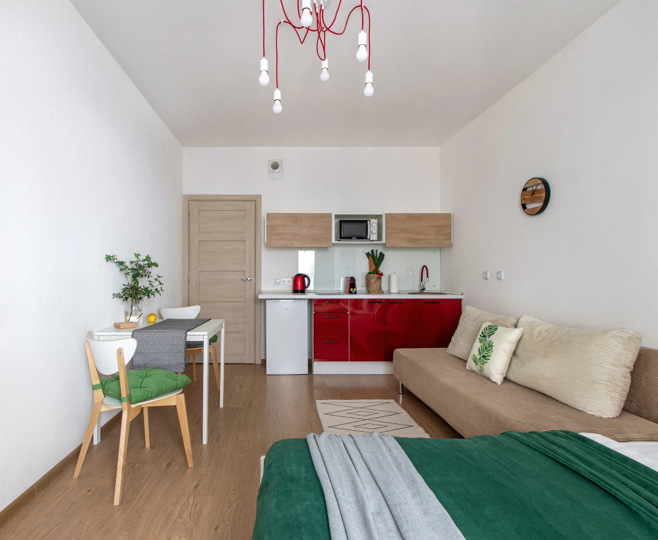 Квартира с балконом Piter Apartments у Московского проспекта