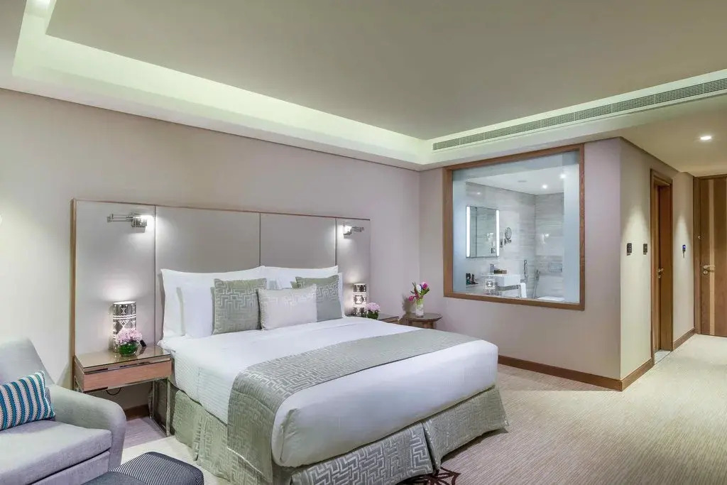 Grand Millennium Muscat Apartments and Suites connected to Mall