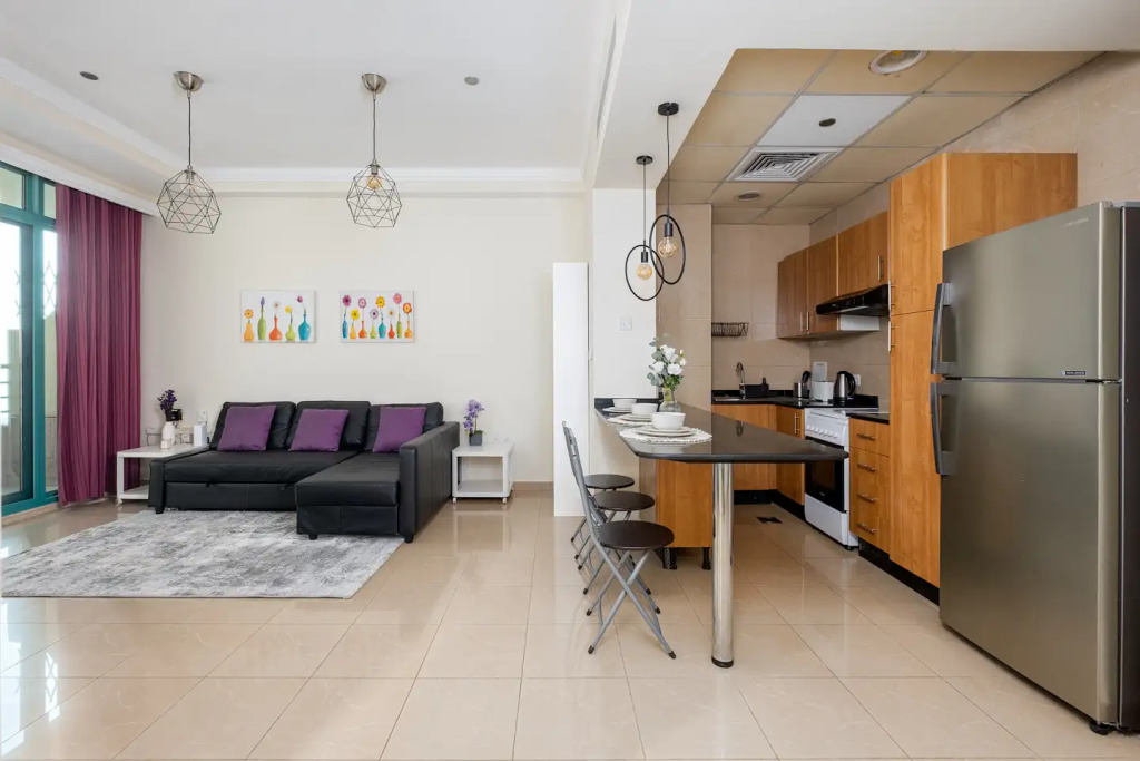 Апартаменты Welcome Home in Marina Crown 1 Спальня с Балконом
