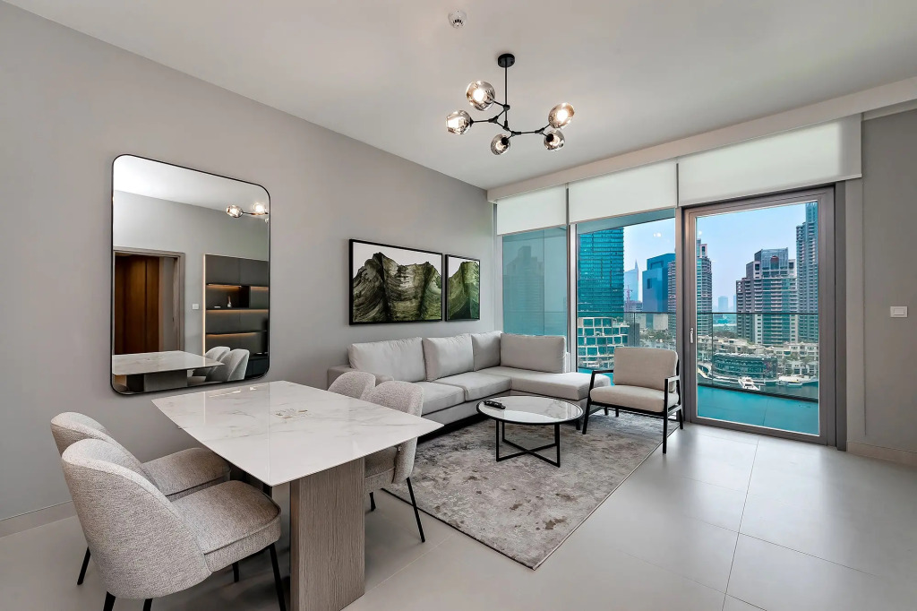 Апартаменты Захватывающие 1br Liv Marina in JBR