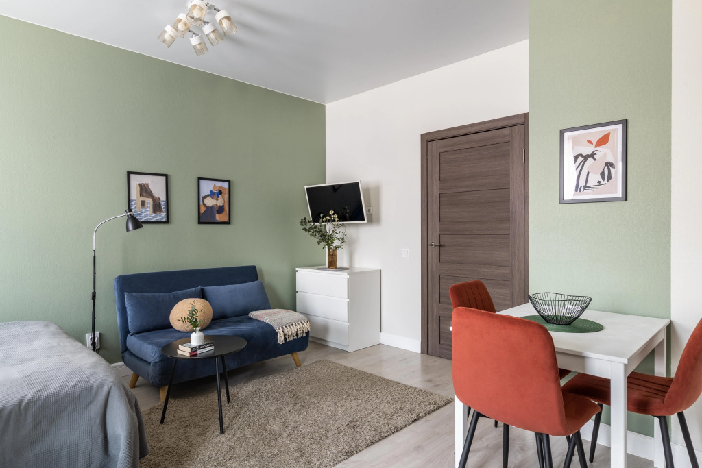 Квартира Сканди-студия Piter Apartments у метро Фрунзенская