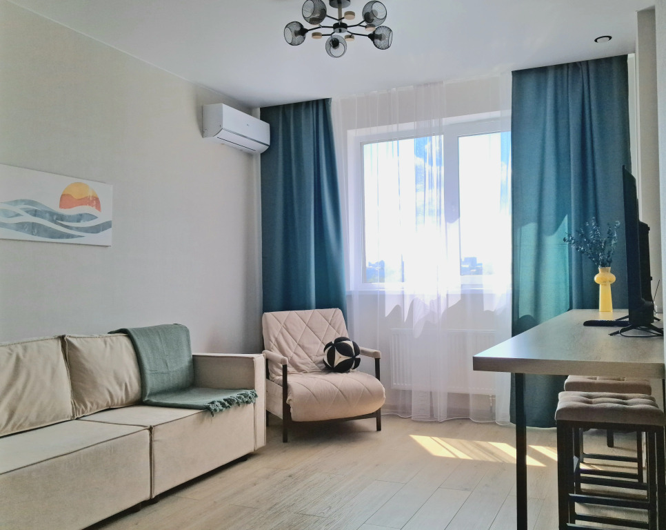 Квартира Акцент Сети DeNewHome — у Чернавской Дамбы с Видом
