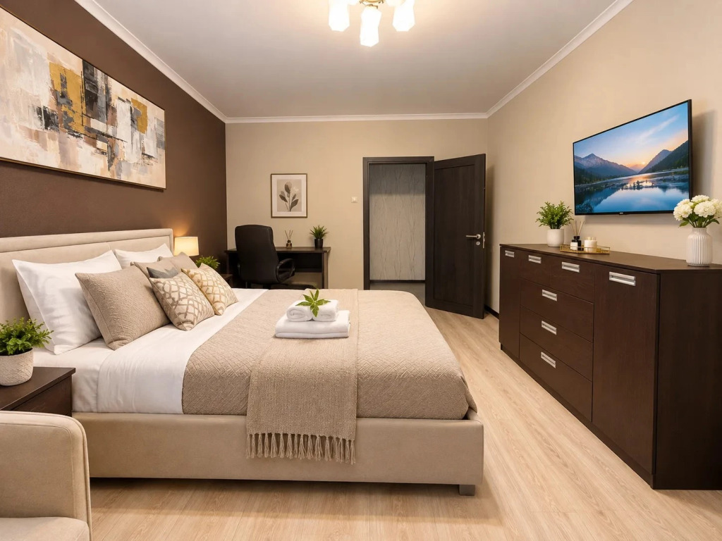Квартира Bestflat24 с панорамным балконом