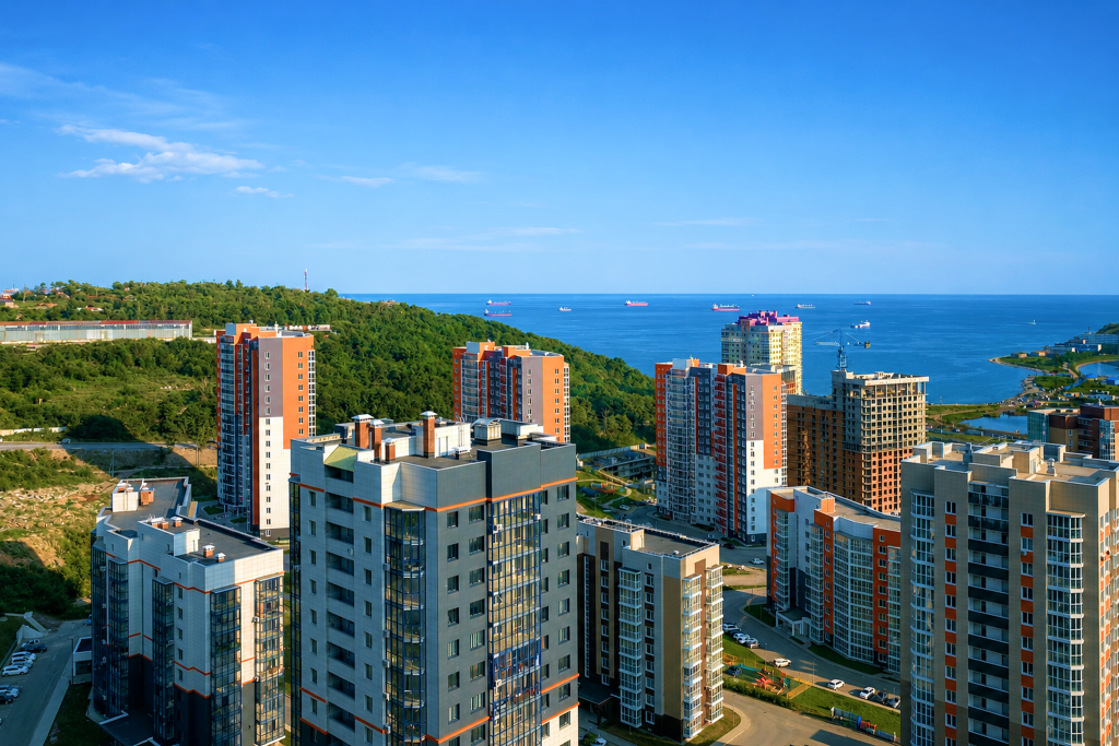 Квартира Уютная в Стиле Loft с Видом на Море в ЖК Аякс