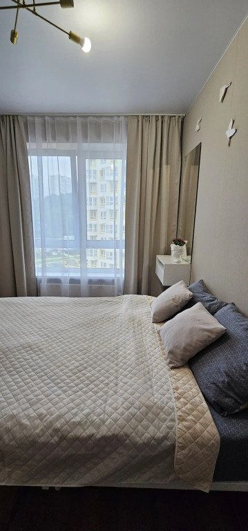 Квартира 1-к., 35 м², 2 кровати