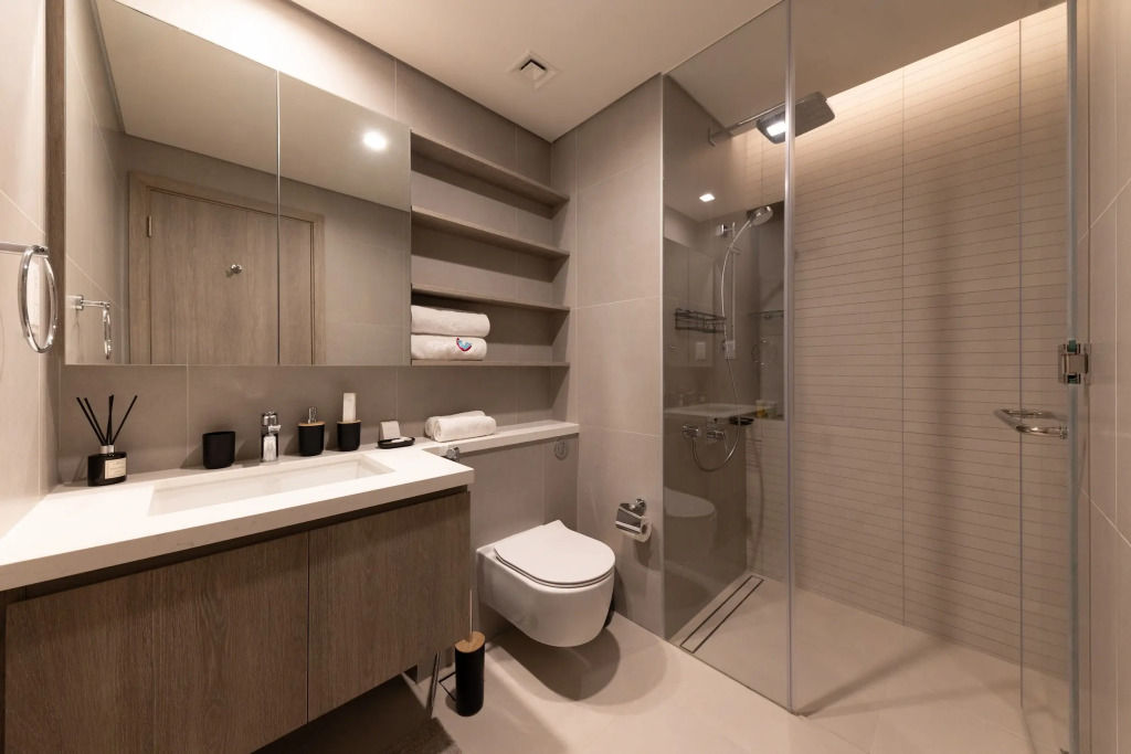 Апартаменты 2BR in LIV Marina Balcony with Partial Sea View