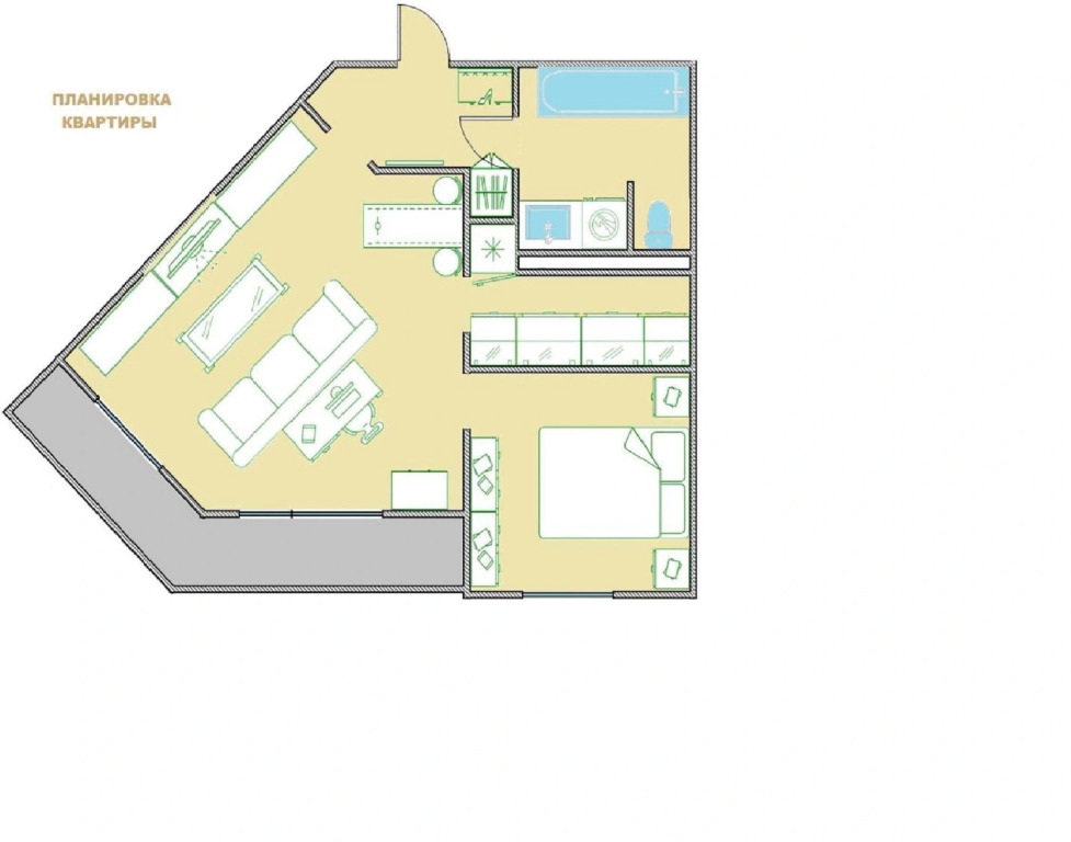 Апартаменты Studio 232