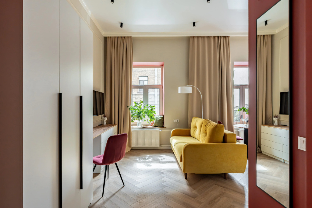 Апартаменты c 1 комнатой в Old flat