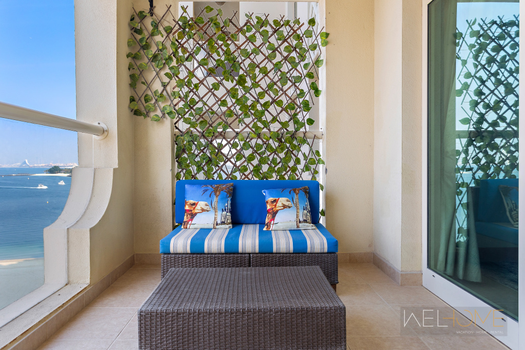 Апартаменты WelHome - Breathtaking 1BR Apartment Shoreline The Palm