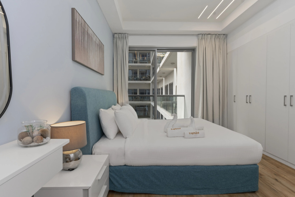 Апартаменты 1BR Beach Access Pool Gym Pacific Al Marjan