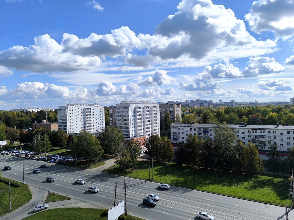 Квартира с видом на город Ижевск