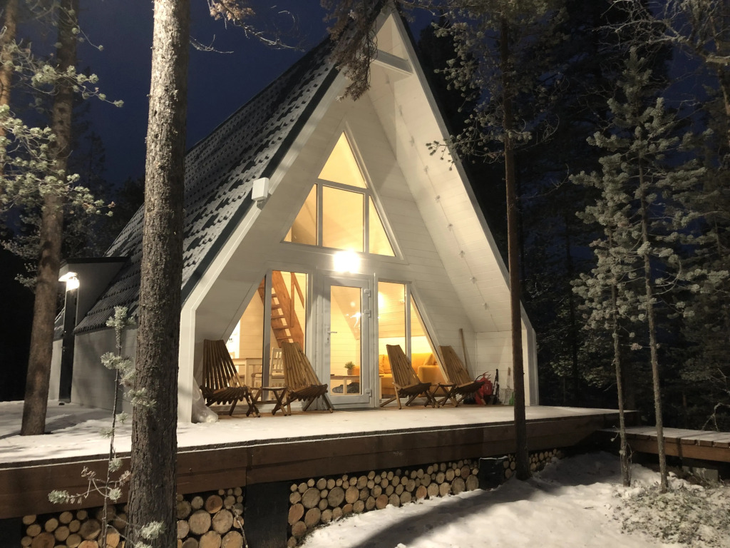 Частный Дом A-Frame Arctic Wood