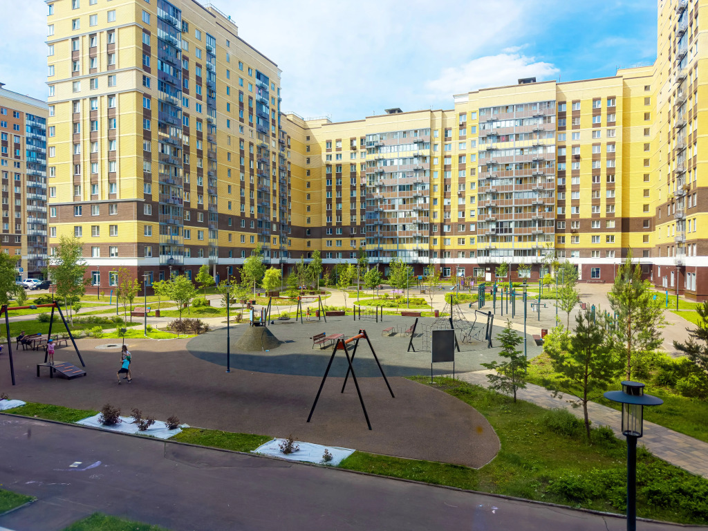 Квартира Светлая однокомнатная в Москве