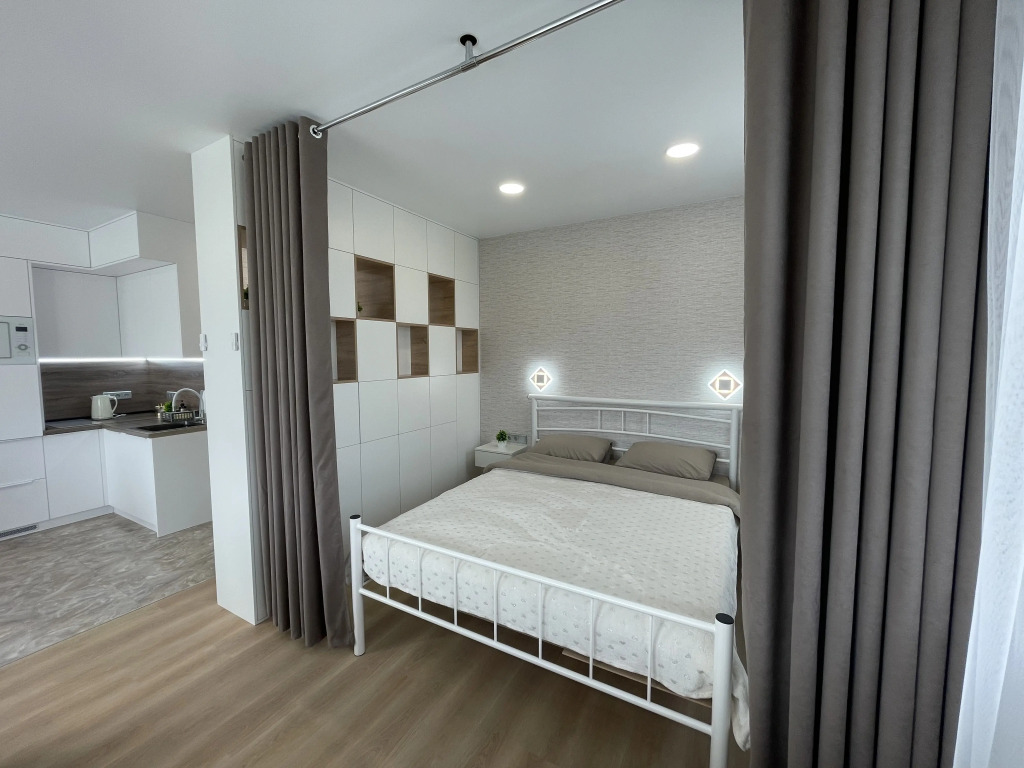 Квартира Lounge Вид на бухту Тихий океан лес и город