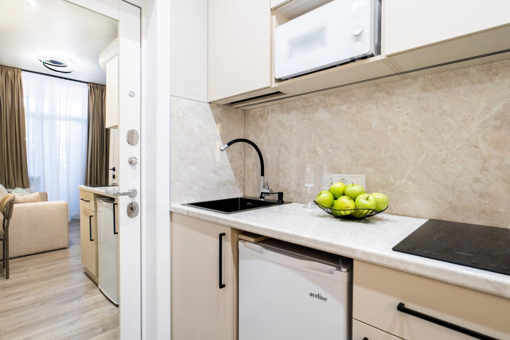 Квартира Квартира-студия, 18 м², 1 кровать