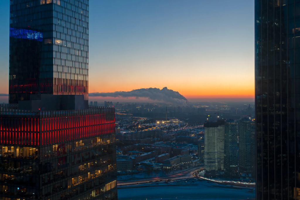 Апартаменты Sky City Moscow Редкий апартамент с уникальным видом на 58 этаже! Дизайнерский ремонт!