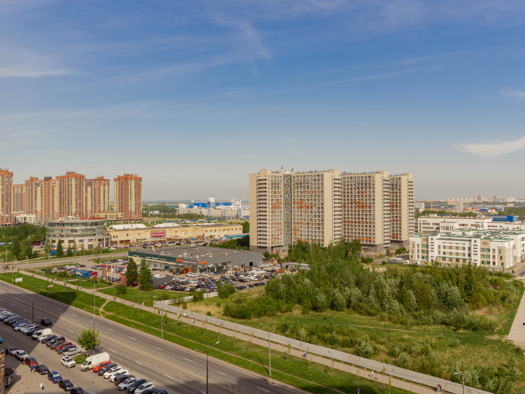 Квартира RoomyRoom с кондиционером у метро Парнас