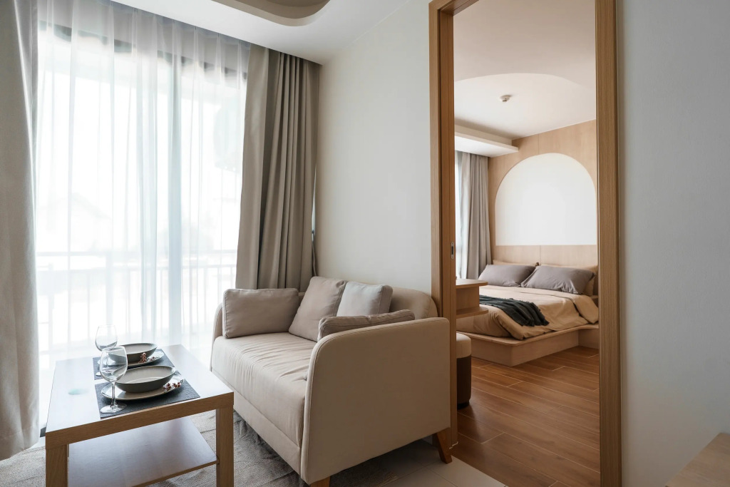 Квартира Stylish 1 bdr Kamala Roof Pool