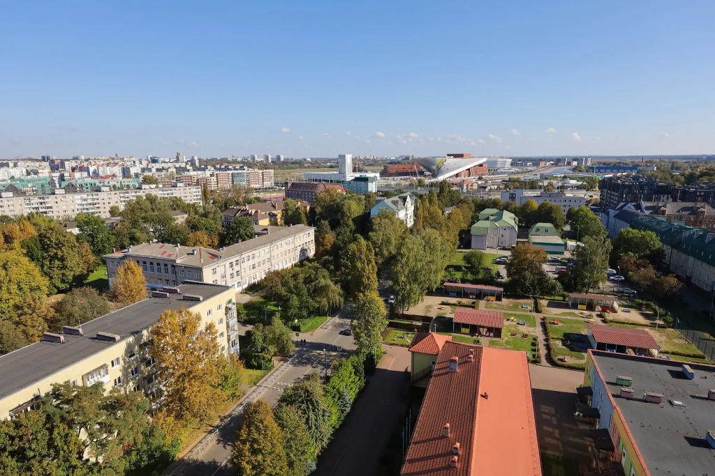 Квартира Панорама Калининград с видом на Остров Канта и Рыбную деревню