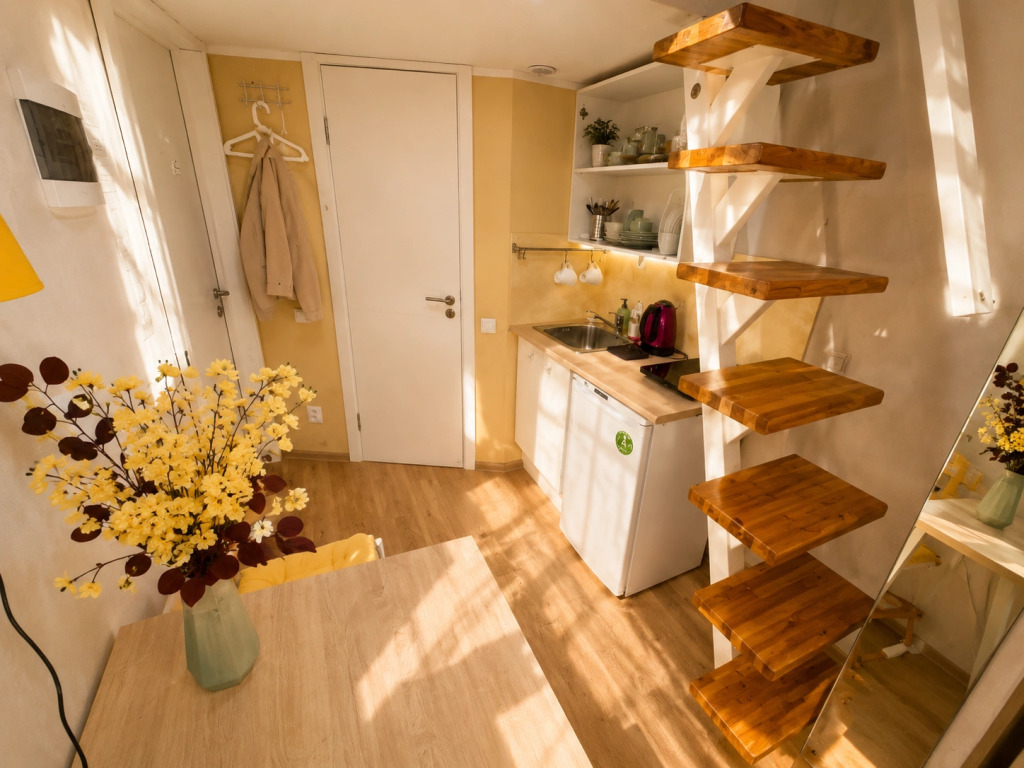 Апартаменты Roomstay Гривцова 13 Comfort Double Studio #7