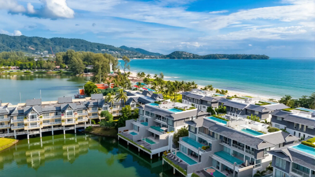 Прекрасные апартаменты с бассейном в Laguna Phuket