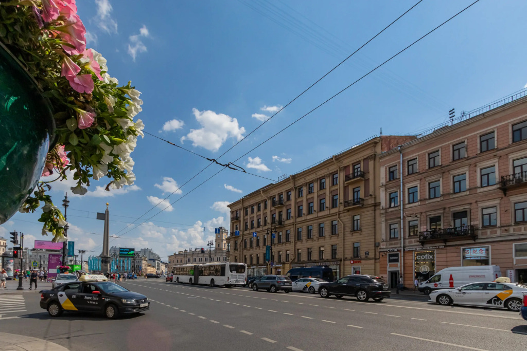Квартира просторная евродвушка Олива и гранат на Невском